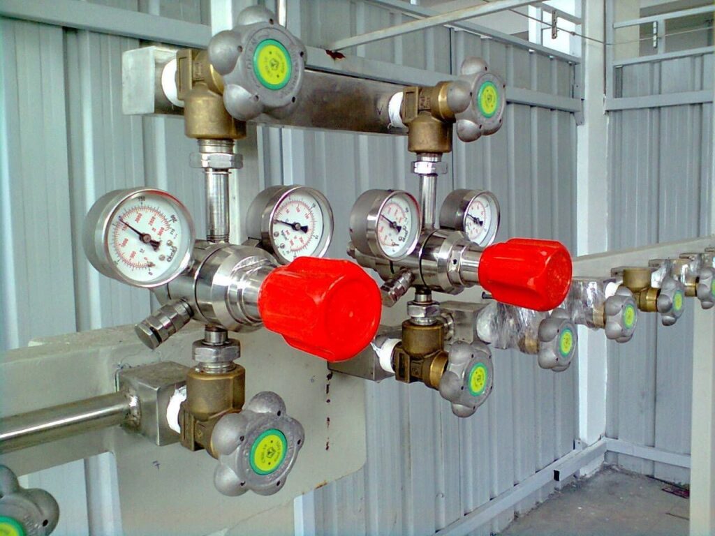 Hydrogen Gas Manifold System