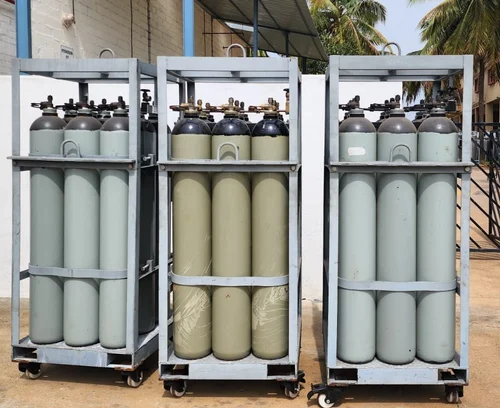 Nitrogen Gas Cylinder Cascade